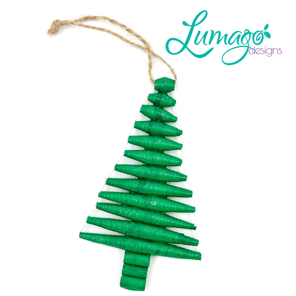 Lumago Designs, Ethical Jewellery, Sustainable, Home decoration, Christmas tree, ornaments, recycled, recycling paper, paper beads, craftsmanship, Filipino woman, art, artist