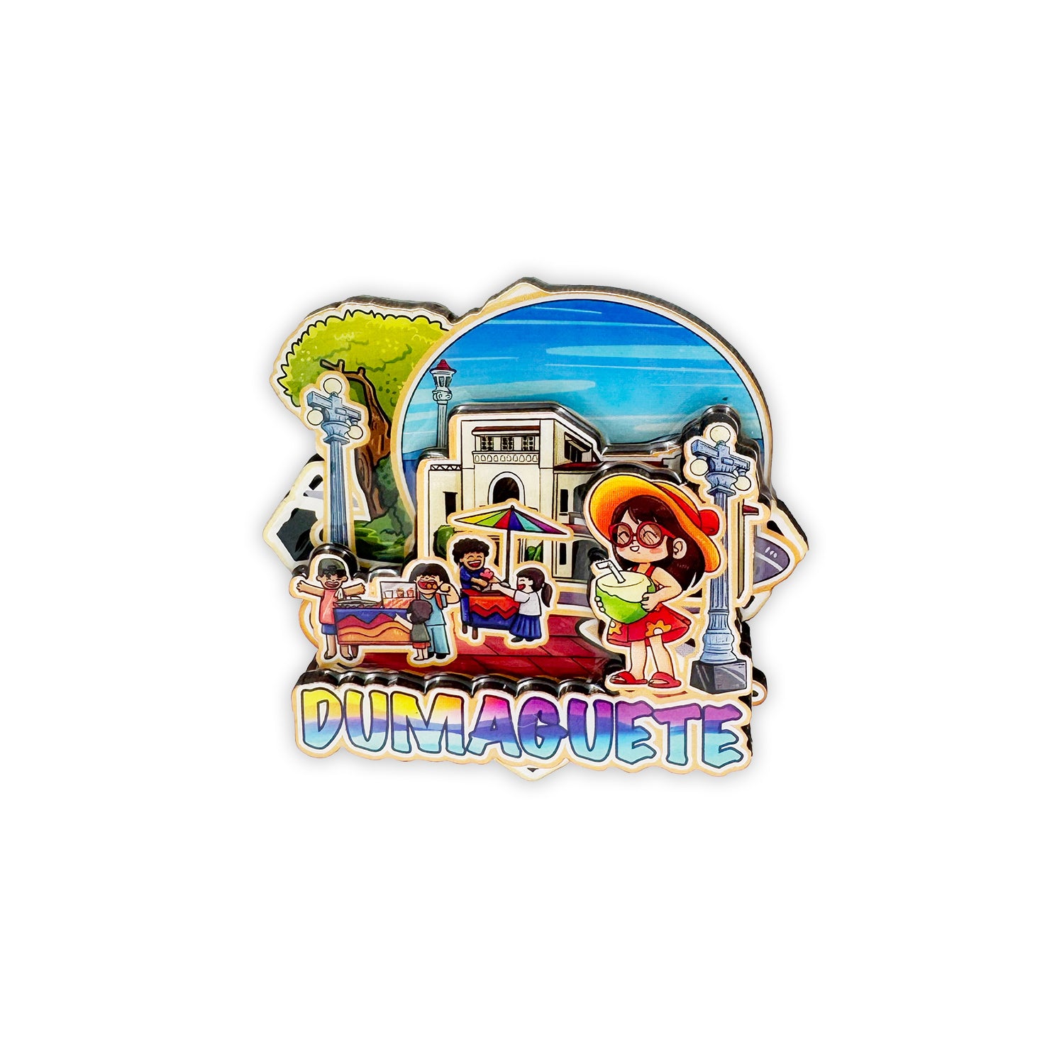 souvenir, Filipino, tourist, Dumaguete City, Negros Oriental, Tricycle, collectible, gift, claytown, Philippines, gift idea, cute, colorful, island, Boulevard, Dakong Balay