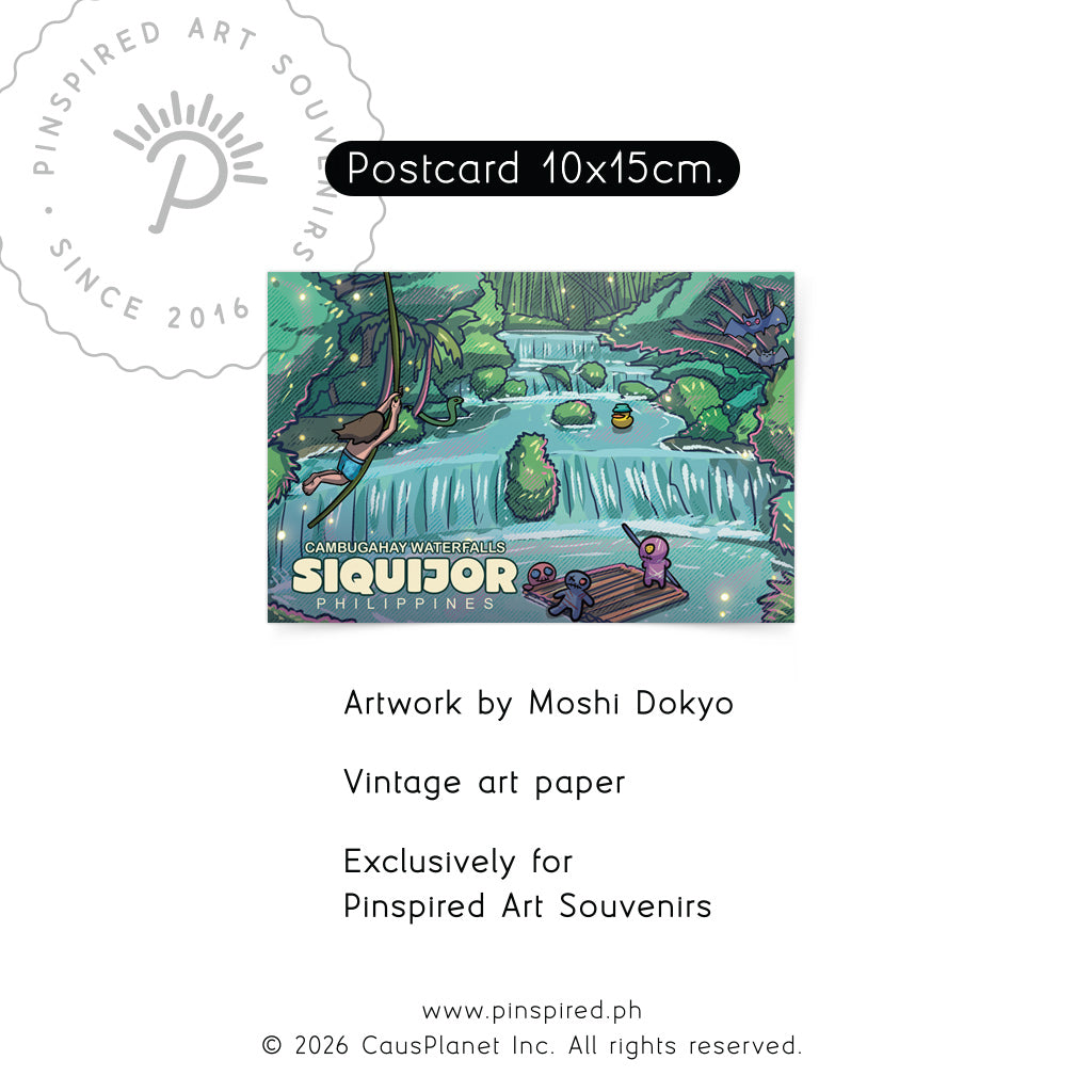 Philippines, Filipino, Dumaguete City artist, Pinspired, local, artwork, souvenir, card, postcrossing, postcard, vintage, Mystic Island, Dive, Diving, Tokay Gecko, Paradise, Cambugahay waterfalls, Filipino, cute, illustration, art, artsy, souvenir, Beach vibes, Islands, island vibes, stick, sticker pack, creative, gift, gift idea, Philippines, voodoo, waterproof, colorful, unique, handcrafted, mystical souvenir, folklore, witchcraft, healing traditions, Isla del Fuego, Negros Oriental