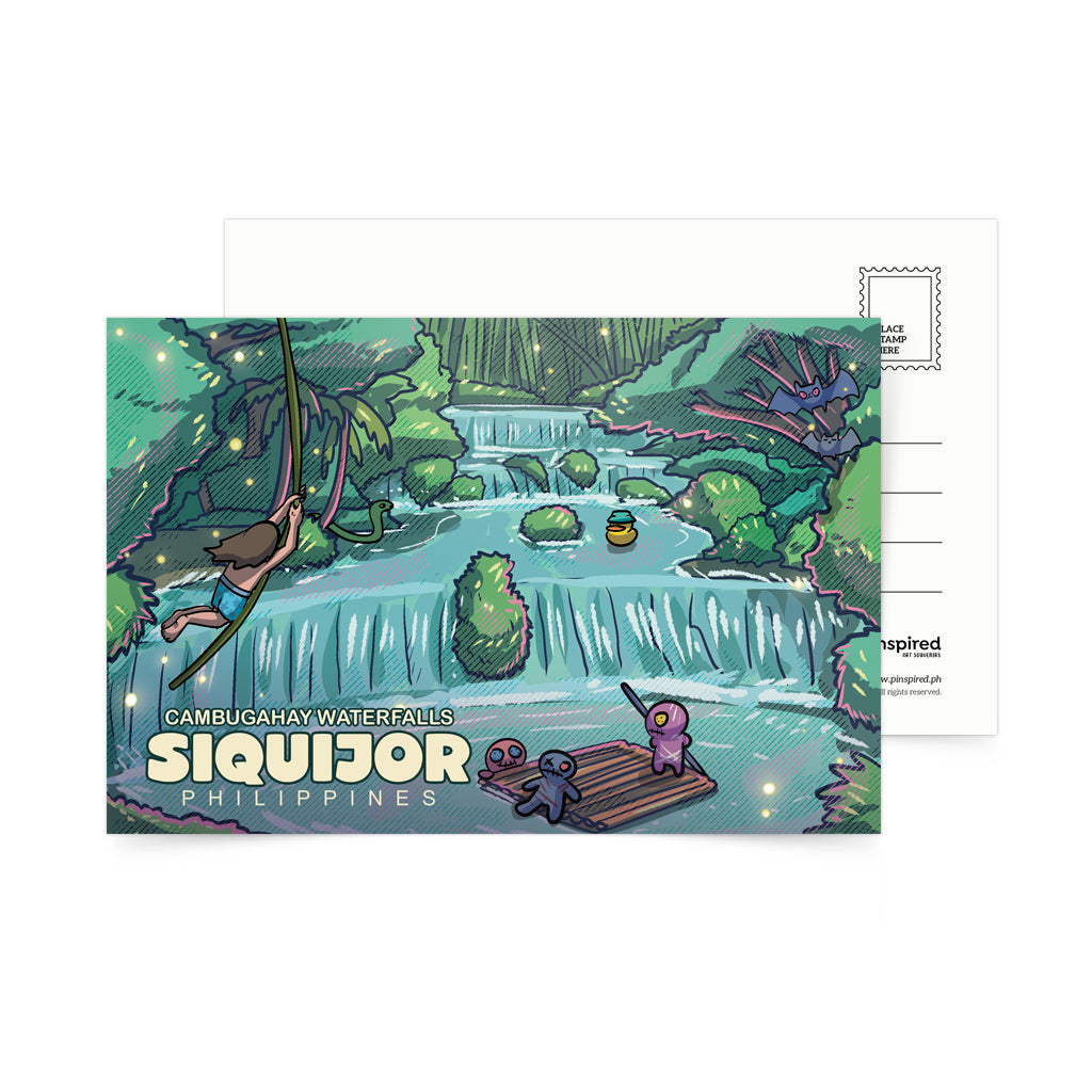 Philippines, Filipino, Dumaguete City artist, Pinspired, local, artwork, souvenir, card, postcrossing, postcard, vintage, Mystic Island, Dive, Diving, Tokay Gecko, Paradise, Cambugahay waterfalls, Filipino, cute, illustration, art, artsy, souvenir, Beach vibes, Islands, island vibes, stick, sticker pack, creative, gift, gift idea, Philippines, voodoo, waterproof, colorful, unique, handcrafted, mystical souvenir, folklore, witchcraft, healing traditions, Isla del Fuego, Negros Oriental