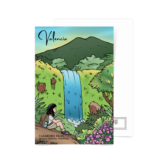 Dumaguete City, DUMAGETME, Duma Art Scene, Filipino, art, artistic, Laid-Back, Island Vibe, Vintage illustration, Sunset, cute characters, souvenirs, Post Office, card, gift idea, tourist, attraction, Dauin, Apo, Valencia, Waterfall, charming, Cil Flores