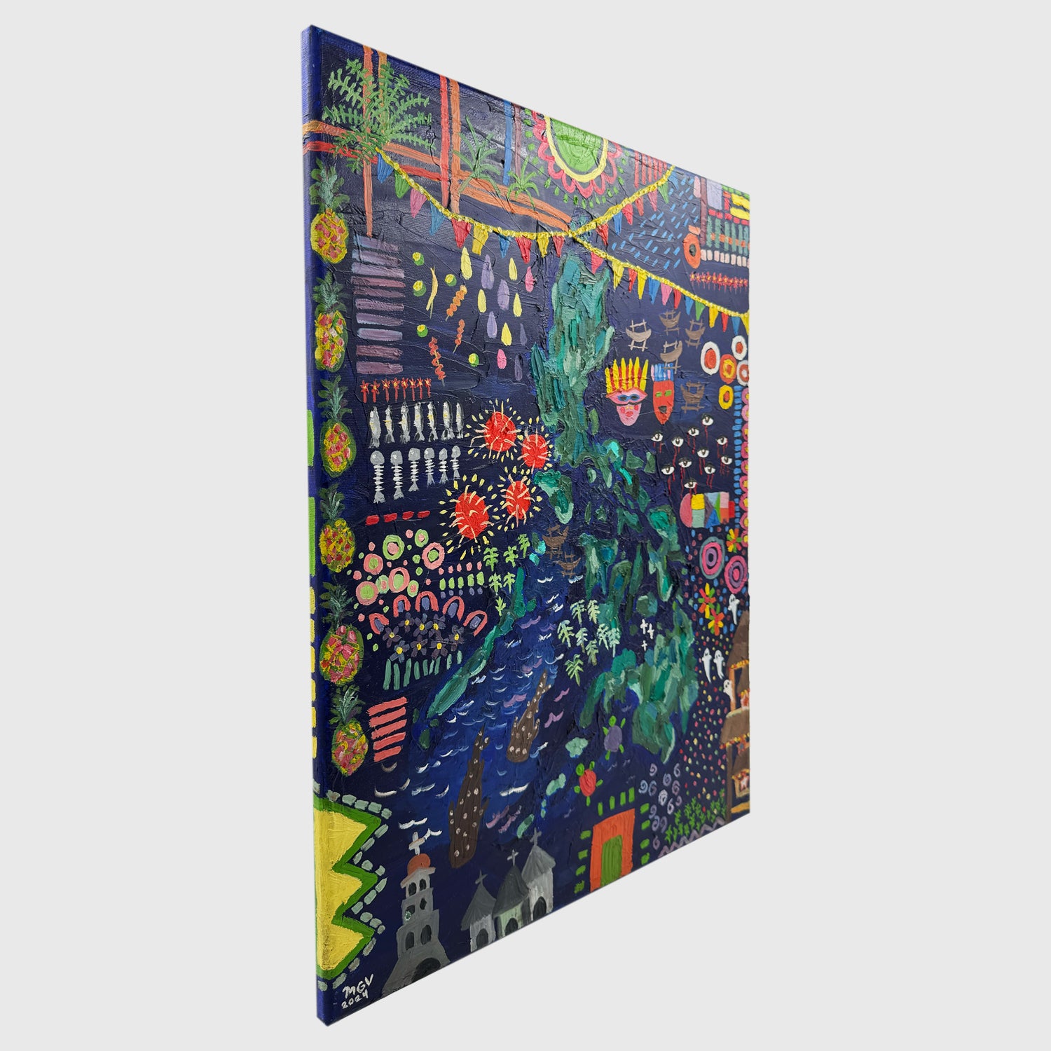 Dumaguete, Pinspired Art Souvenirs, art exhibition, exhibit, PH My MAP, PH Map, Map of the Philippines, creative map, Philippine sea, wall decor, decoration, canvas, oil, archipelago, Filipino, art scene, Filipino artist, Pinspired Art Gallery, collector, buy artwork