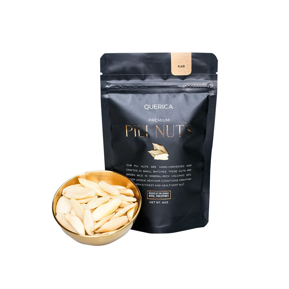 Plain Pili Nuts 50g by Querica