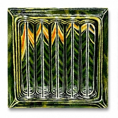 Original artwork, Dumaguete City, Negros Oriental, Philippines, Filipino artist, Rxndr, botanical art, tropical plants, floral artwork, canvas, mixed-media style, authentic, wall decor, gift, nature art, creative, tourist, Pinspired Art Gallery, MICRA Art Show, Plantas Pequeñas, bird of paradise, banana plant, tropical flowers, pink ginger flower, purple flower, geometric patterns, vibrant green, orange, pink, purple, colorful nature.