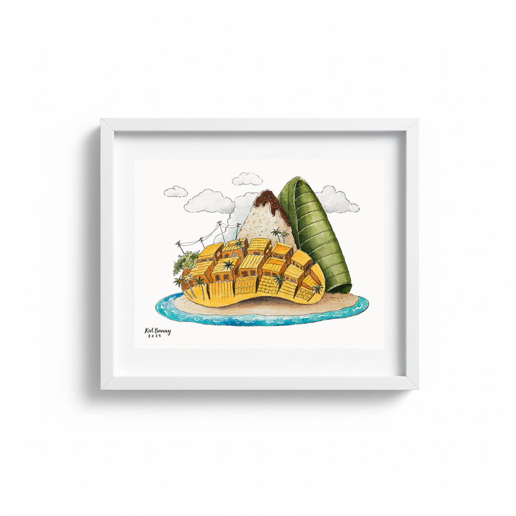 mango, watercolor, art, artistic, Kat Banay, Dumaguete city, Negros Oriental, food scene, fruit, nature, cute, decor, decoration, wall, office, tourist, spot, resort, home, airbnb, limited edition, palms, tropical, beach, native home, Art Gallery by Pinspired, Pinspired Art Souvenirs, Negros Oriental, Filipino, Philippines, framing, frame, framed