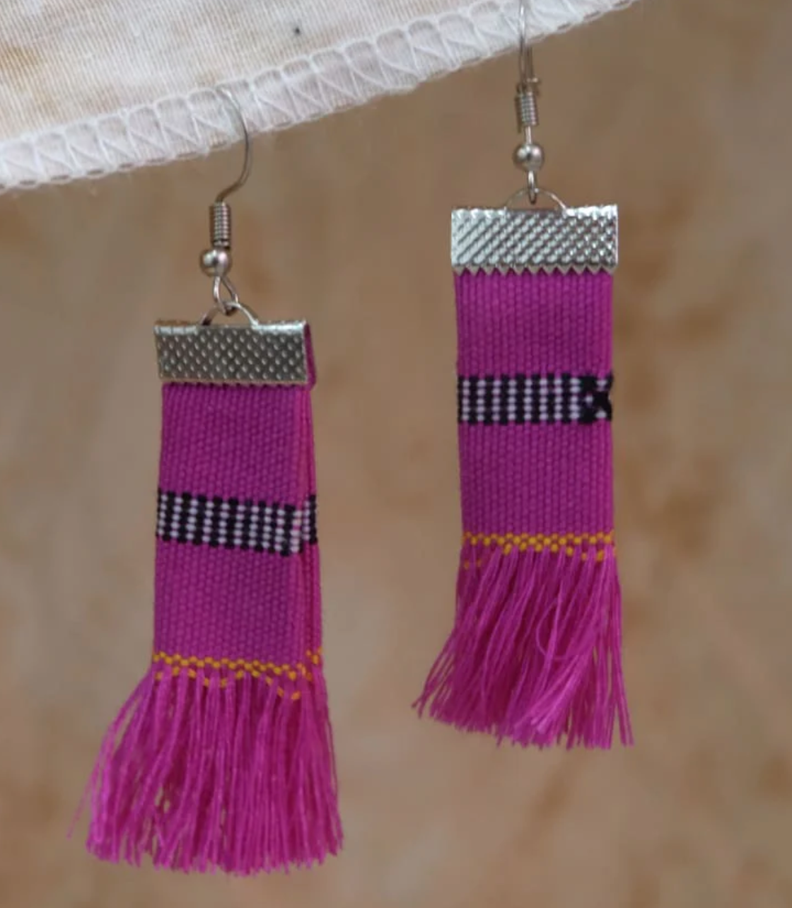 Handwoven Kalinga Tassel Earrings