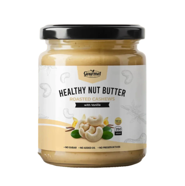 Healthy Cashew Butter with Vanilla by Gourmet Healthy