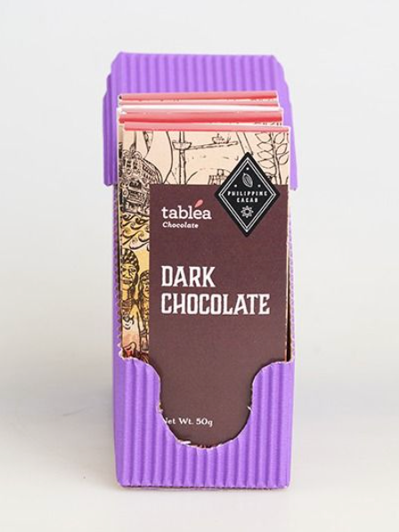 Dark Chocolate Bar 50g by Tablea Chocolate