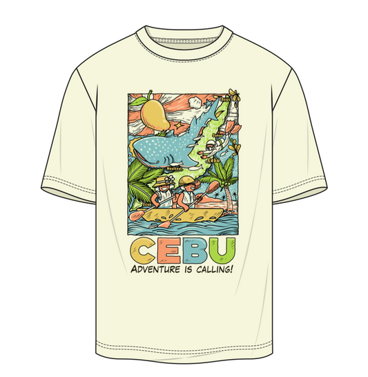 CEBU Adventure is Calling T-shirt by Moshi Dokyo