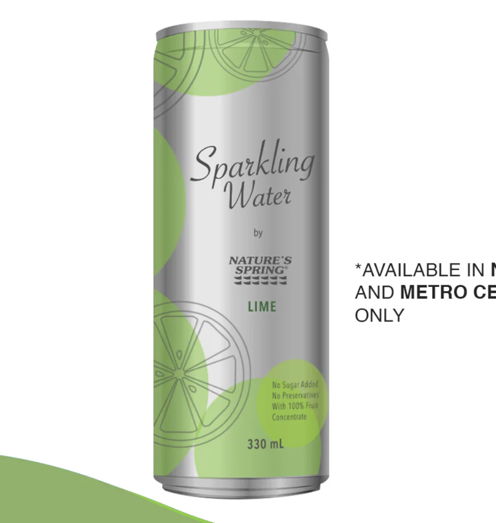 Sparkling Water by Nature's Spring