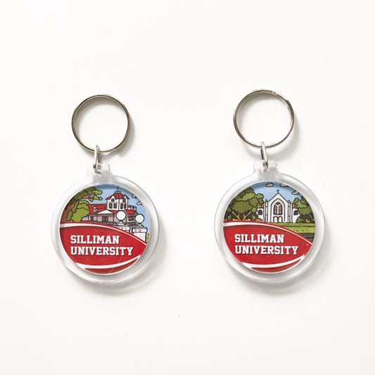 Silliman University Keychain by Kat Banay
