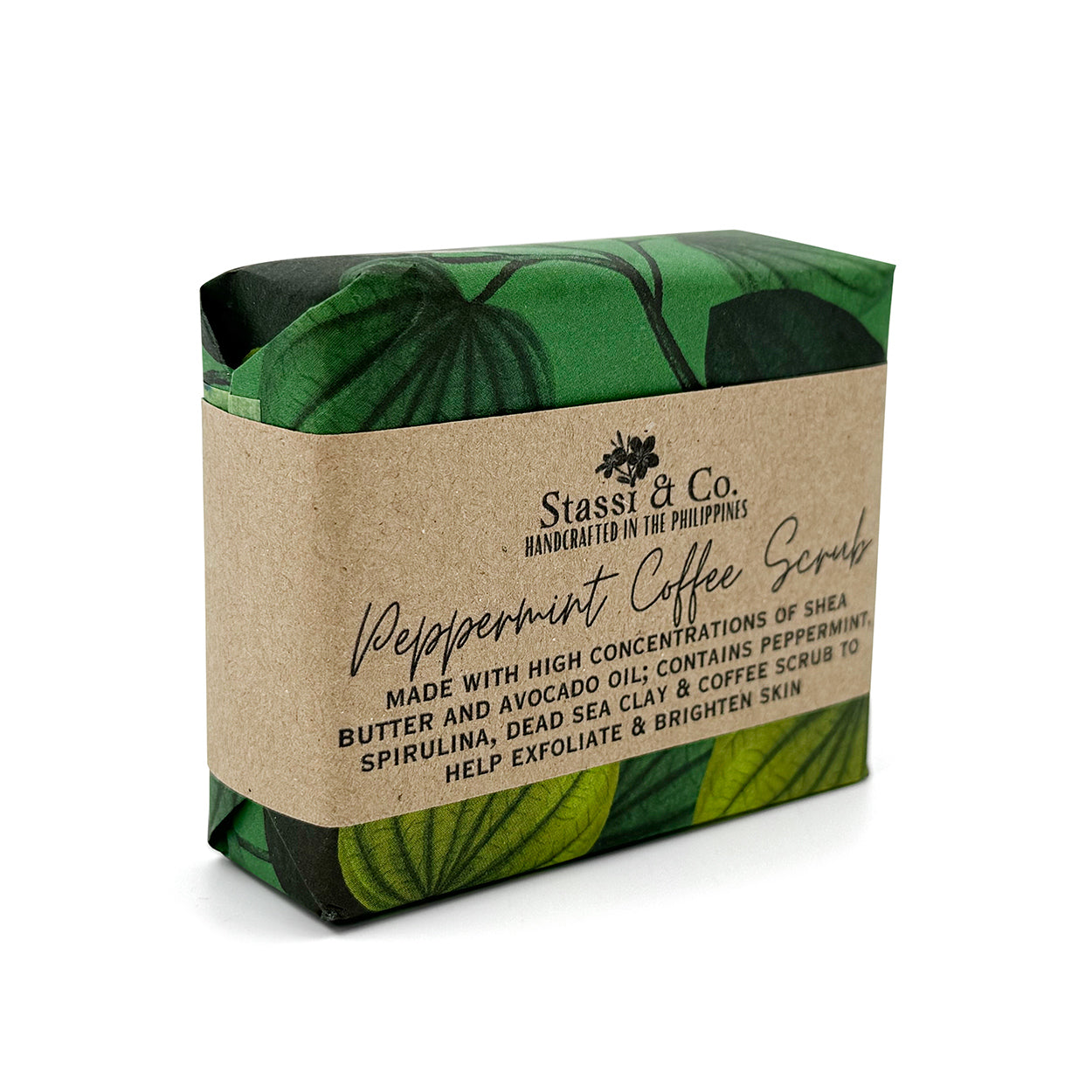 Coffee Peppermint Artisan Bar Soap by Stassi & Co