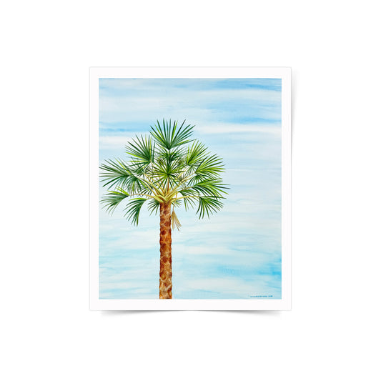 Gretchen Nadine Villanueva-Heras, GretchensWater, Dumaguete city, Bais, artist, Filipino, watercolor, palms, natural art, nature, tropical, Tropical State of Mind, Pinspired Art Souvenirs, Bais City, decor, wall decor, alm leafs, frame, limited,  gift idea