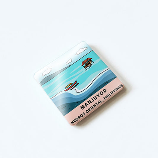 Filipino souvenirs, Dumaguete gifts, art magnets, collectible fridge magnets, local Filipino art, Kat Banay, Dumaguete City, Watercolor, Illustration, artist, Negros Oriental, Pinspired Art Souvenirs, cute, souvenir, gift, travel, tour, tourist, line art, Manjuyod