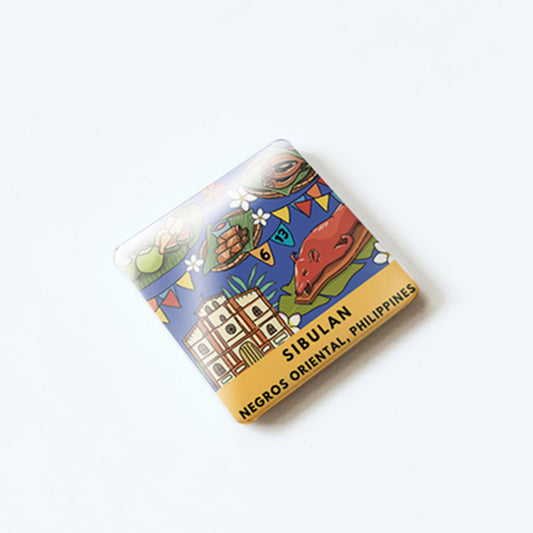 Filipino souvenirs, Dumaguete gifts, art magnets, collectible fridge magnets, local Filipino art, Kat Banay, Dumaguete City, Watercolor, Illustration, artist, Negros Oriental, Pinspired Art Souvenirs, cute, souvenir, gift, travel, tour, tourist, line art, Sibulan, Fiesta