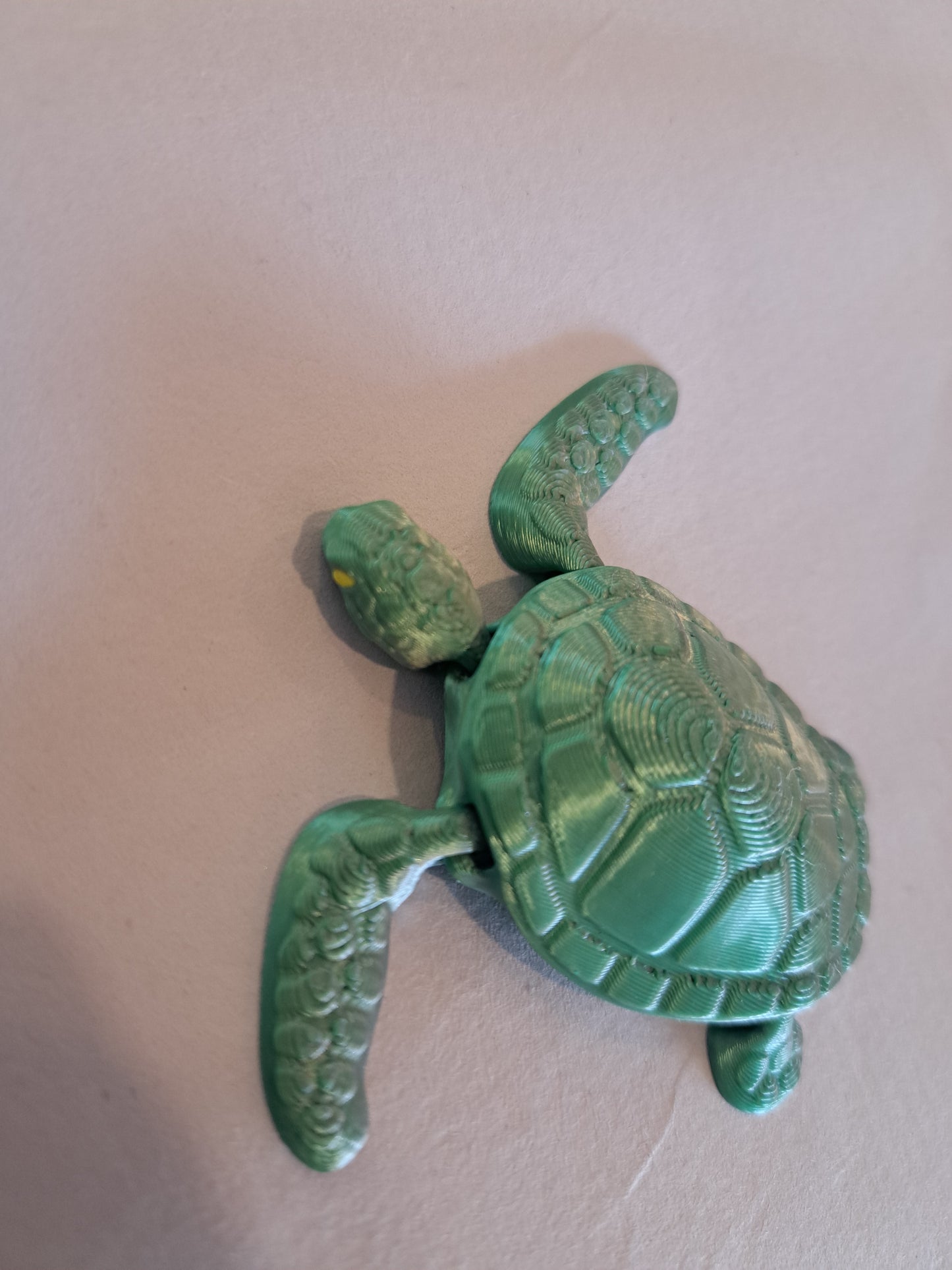 Tiny Sea Turtle Magnet by 7Art