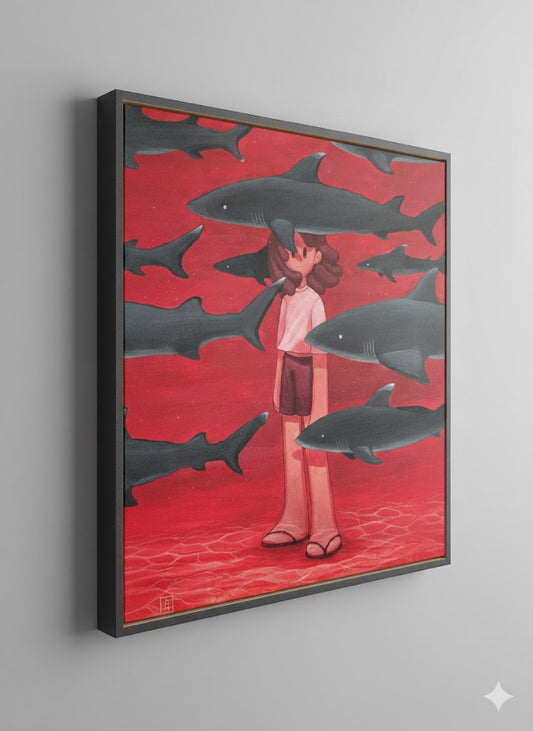 Dreams of the Sea Original Artwork by Cil Flores