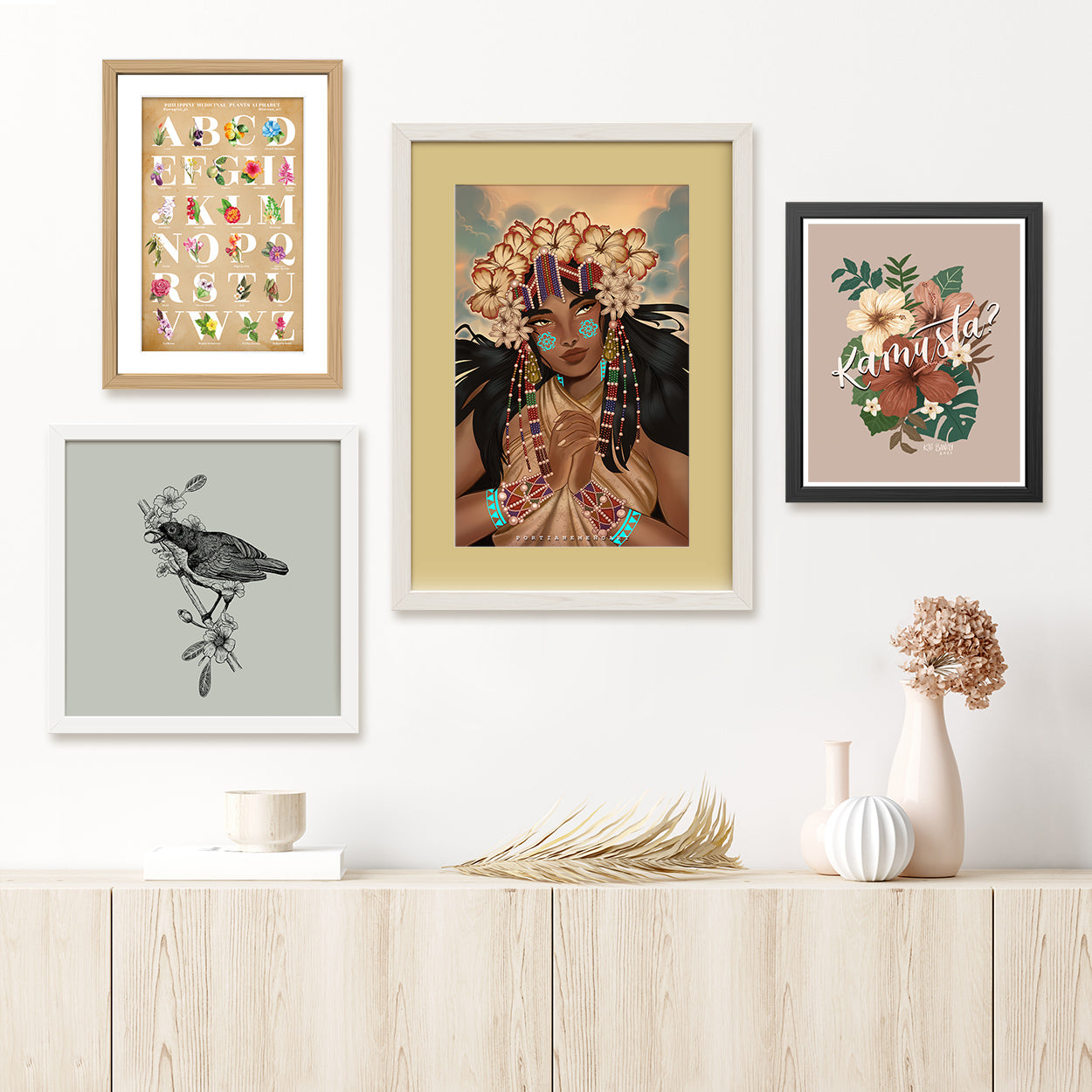 Catalina of Dumaguete Re-imagined Limited Edition Art Print by Portia –  Pinspired Art Souvenirs