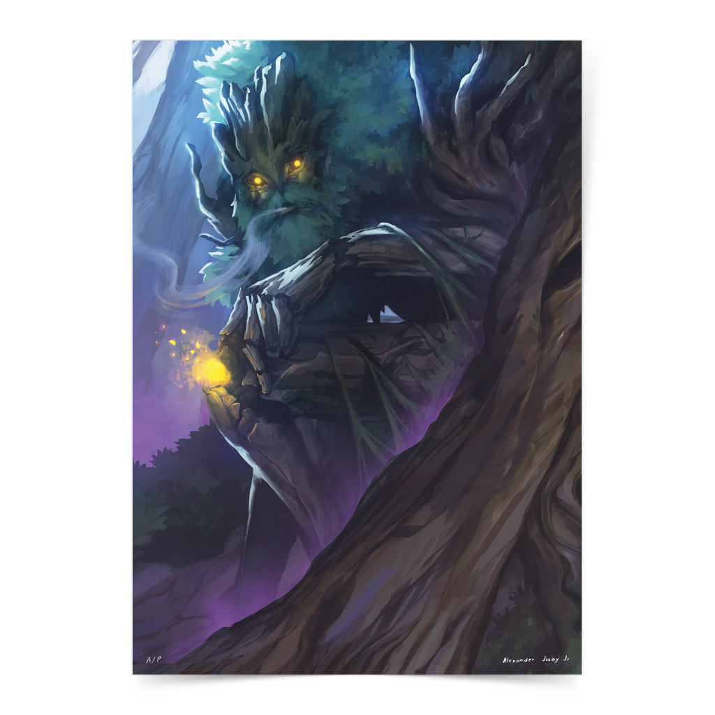 Philippine mythology mythical creature supernatural pinoy legend art fantasy myth spirit collectible mail postcrossing tree giant kafir agtà banyan