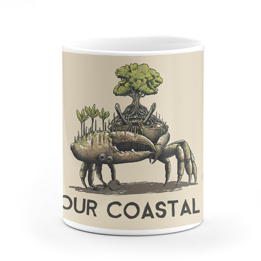 保護我們的沿海寶藏陶瓷杯