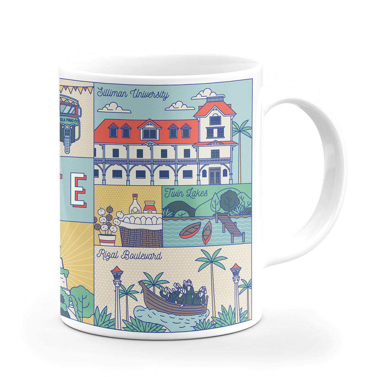 Dumaguete and Negros Oriental Ceramic Mug