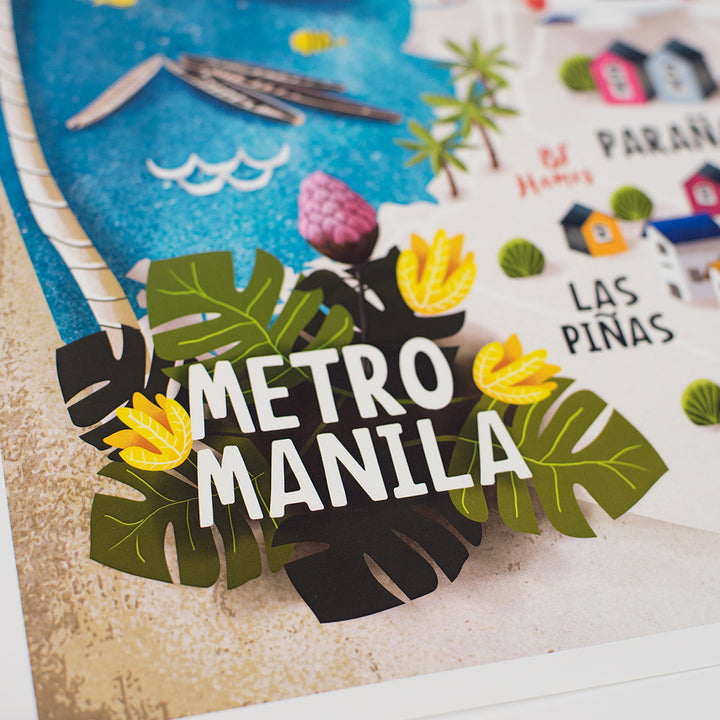 Map poster – Pinspired Art Souvenirs