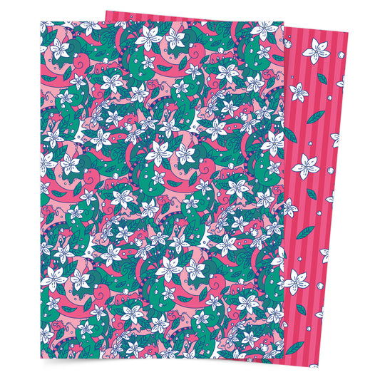 gift idea wrap wrapping flower national filipino Philippines pink cute design art Dumaguete city shop