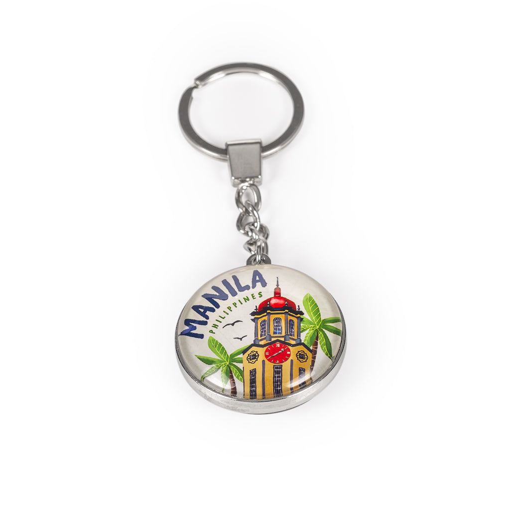 Manila Philippines Keychain – Pinspired Art Souvenirs