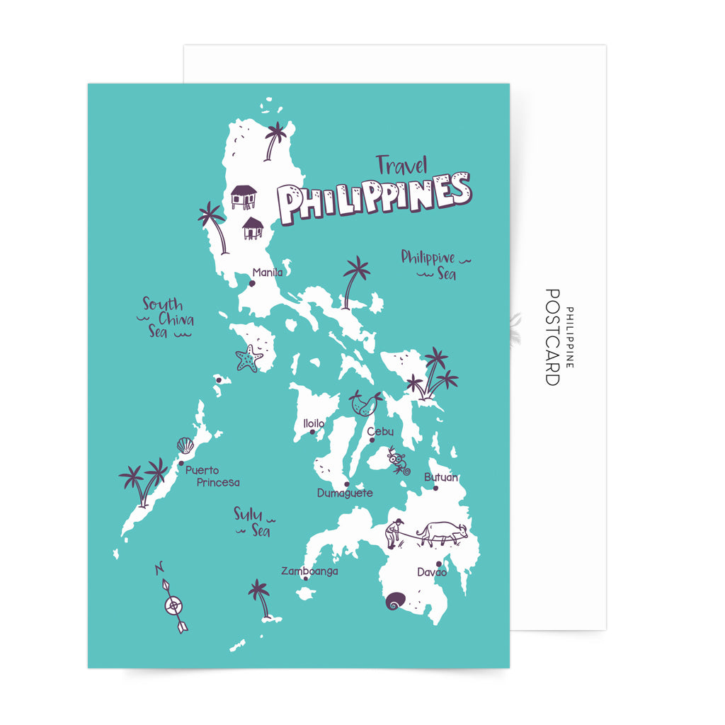 Travel Philippines Sticker Sheets Set Of 5