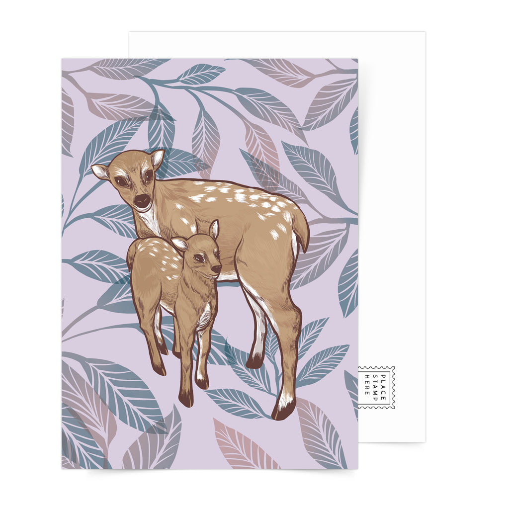 Visayan Spotted Deer Postcard